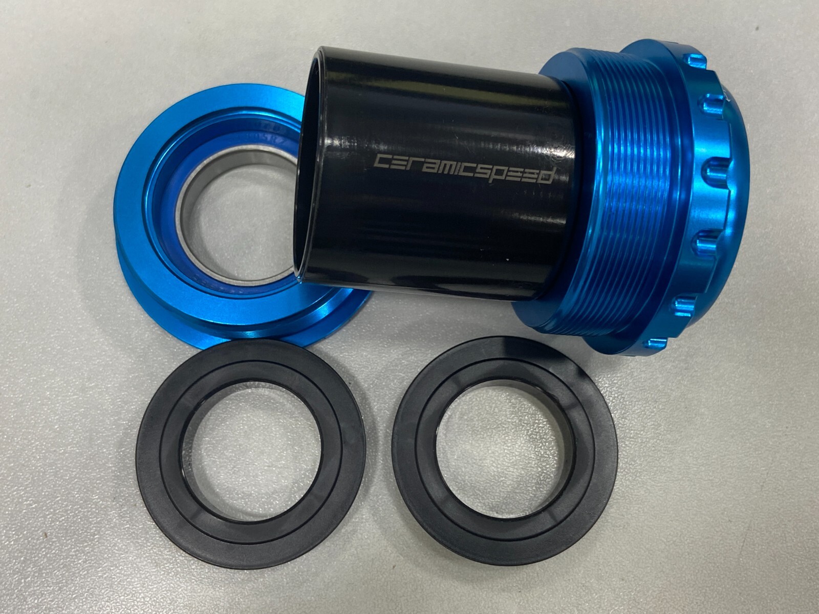 Ceramicspeed T47A (T47/77) Road Bottom Bracket For Shimano (Blue)