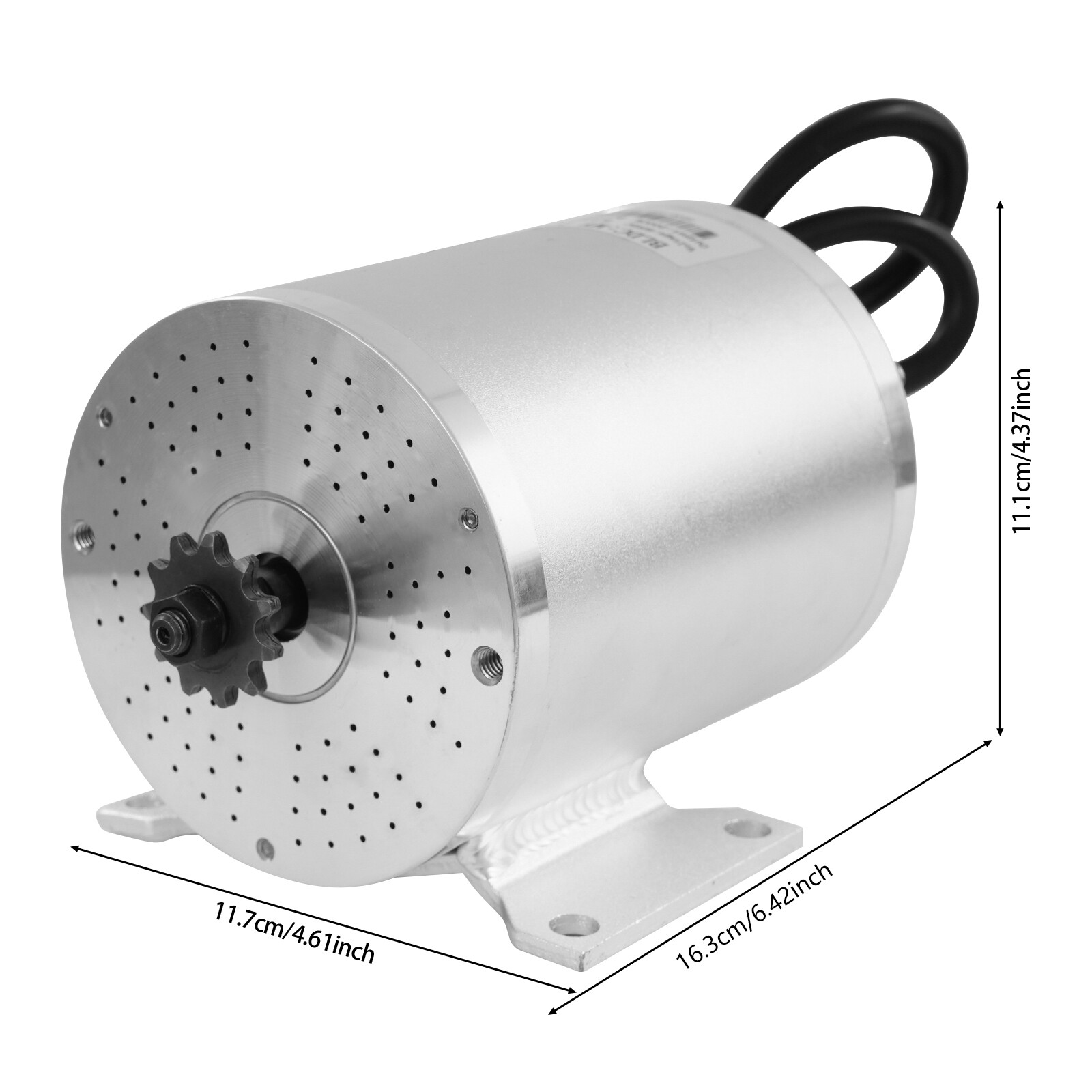 2000W DC Motor Electric Bicycle High Speed Brushless Motor E-Bike Complete Kit