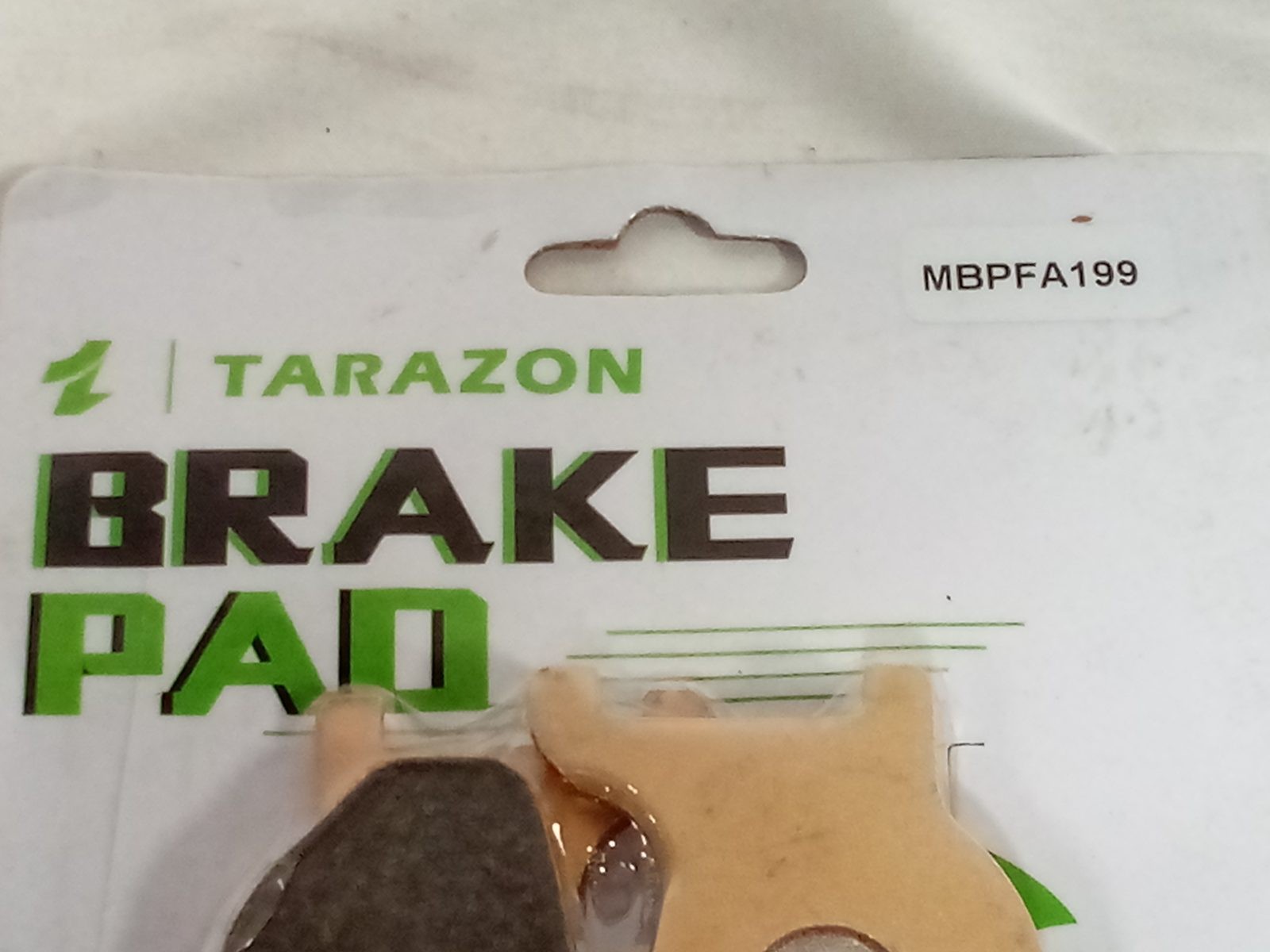 TARAZON MBPFA199 Motorcycle Brake Pads Sintered Metal Lot of 2