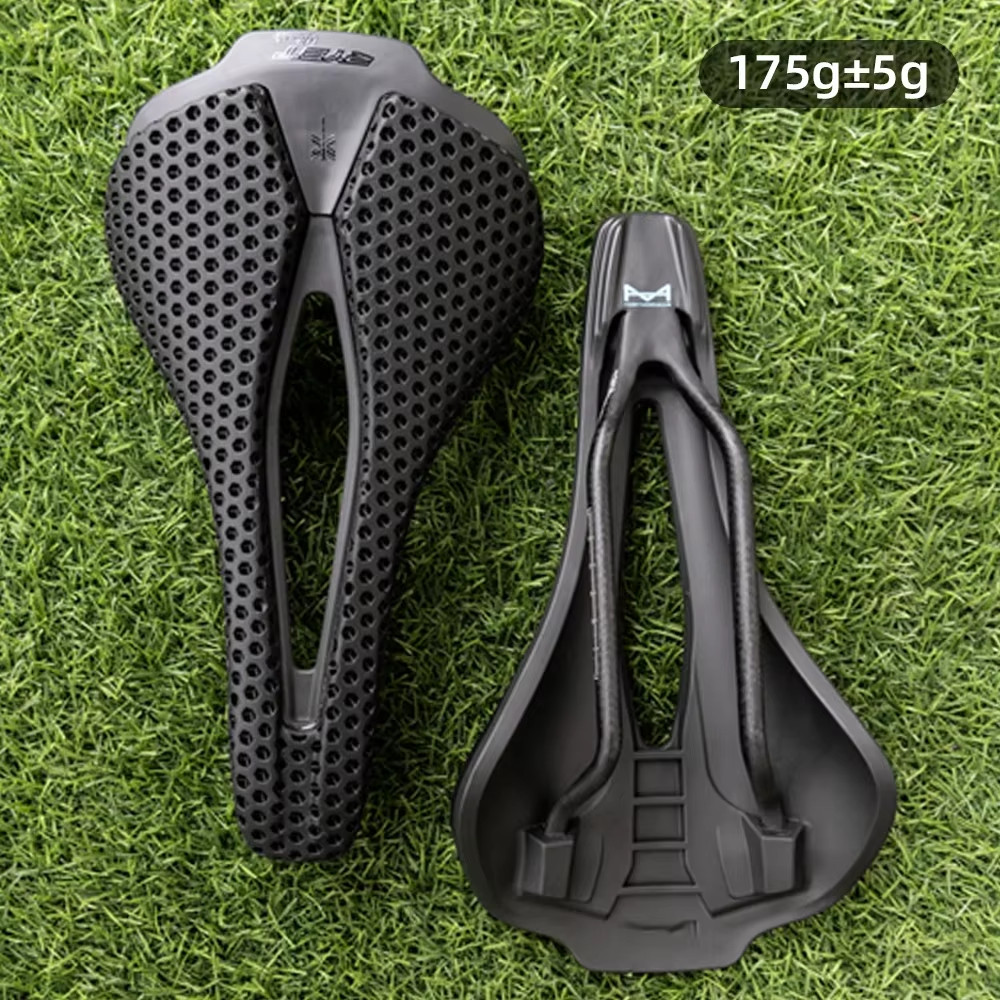 3D Printed Bicycle Saddle 120G Carbon Cushion Super Light Bike Seating for MTB G