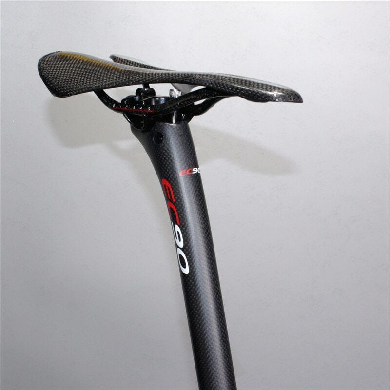 Carbon MTB Bicycle Seatpost Road Bike Seat Tube 25.4/27.2/30.8/31.6mm*350/400MM