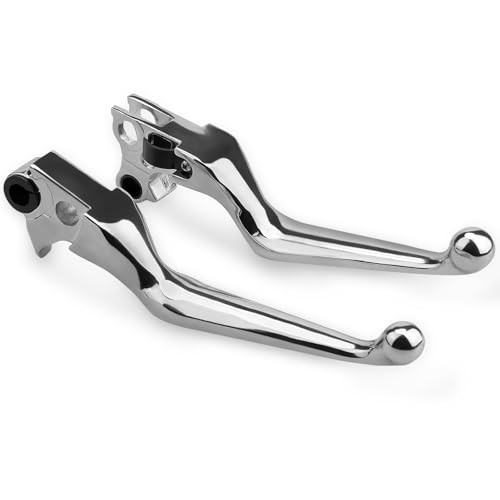 Chrome Silver Brake Clutch Lever Hand Levers Compatible with Harley Sportster