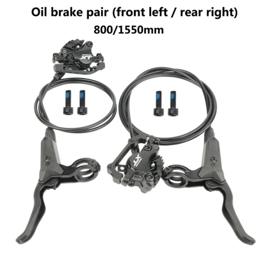 M8000 Mountain Bike Hydraulic Disc Brake Rotor 160mm LF RR 800/1550mm Oil Brakes