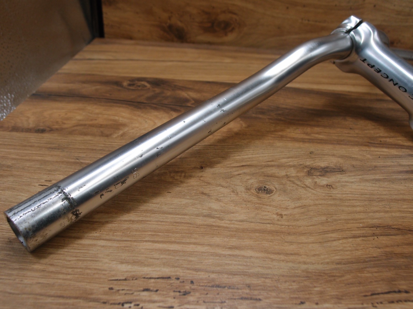 riser handlebar Humpert Race Power Downhill + ahead stem Concept 1 1/8 in