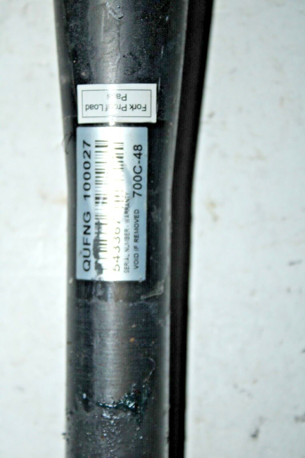 Trek Emonda Carbon Road Bike Fork 11/8″ Tapered 38.4 264mm Disc 388g Thru Axle