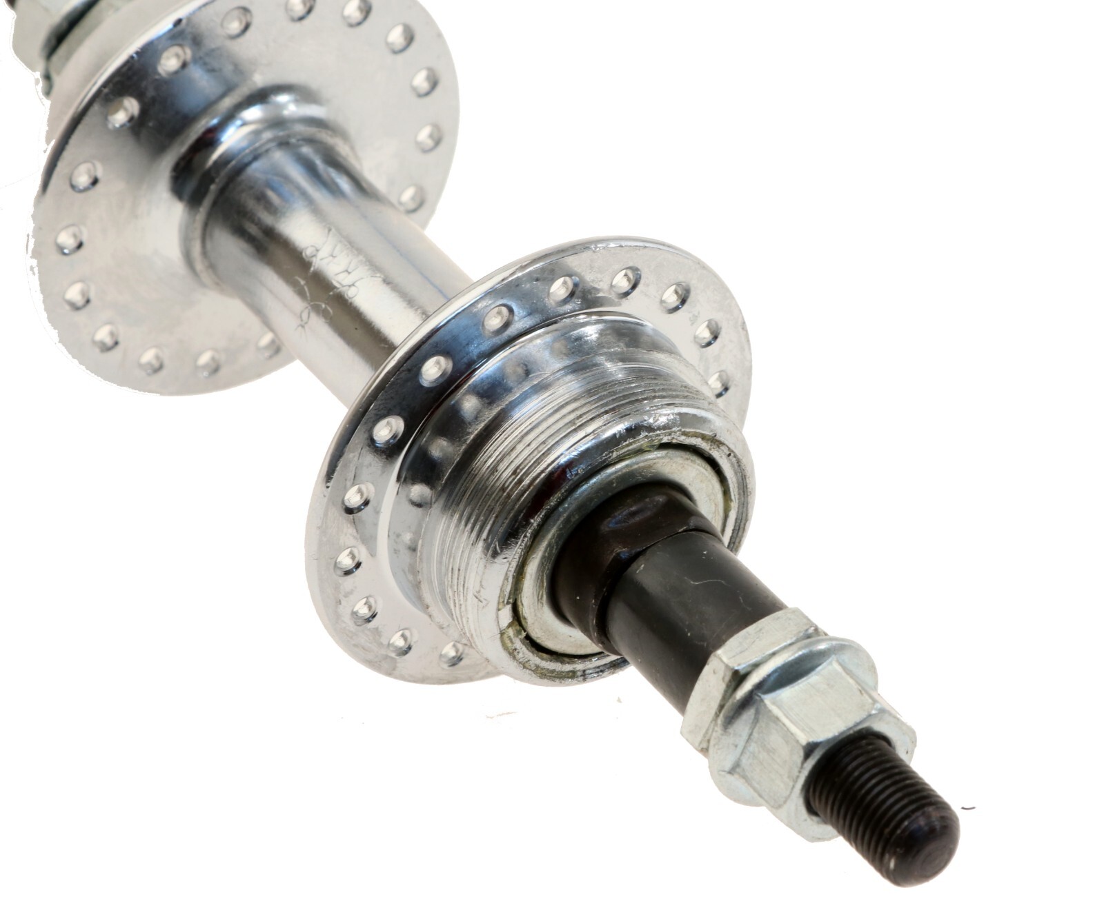 KK (King Kong) Rear Hub 6/7s Freewheel 126mm 36H 3/8″ Silver Bike NOS NEW