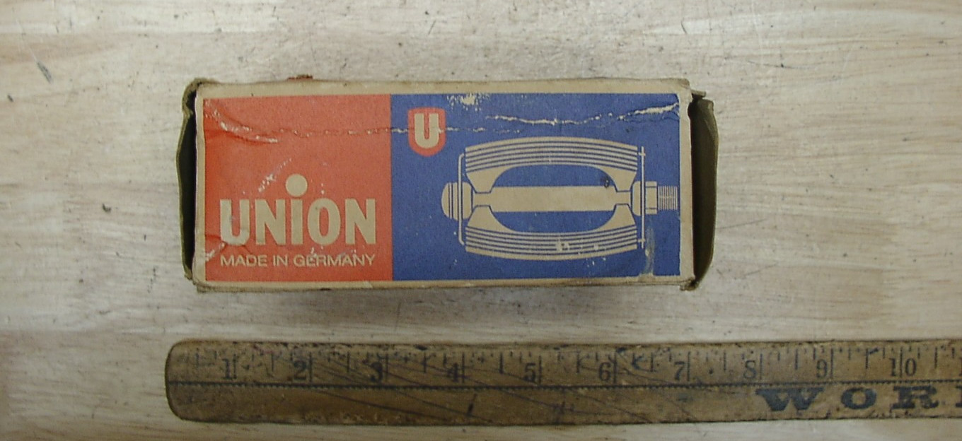 Vntg NOS UNUSED Bicycle Pedals W/Reflectors,3-1/2″ X 7/8″,Made In England,READ!