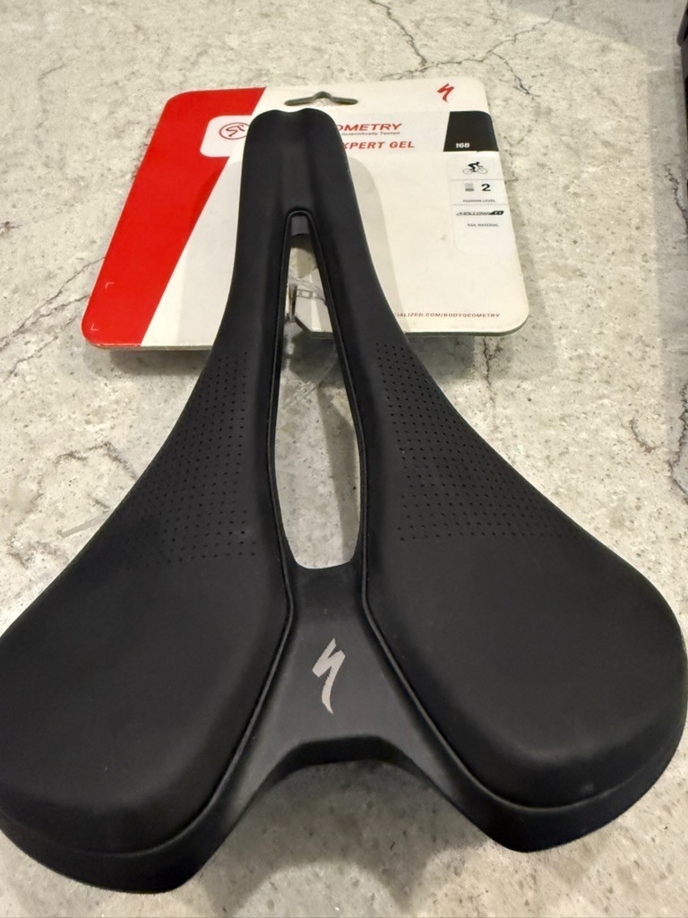 Specialized Romin Evo Expert Gel 168mm Hollow Ti Saddle – New