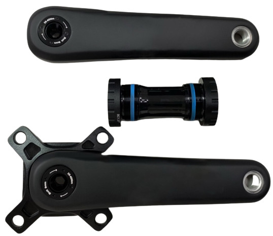 BMX Racing Hollow Carbon Cranks BB68
