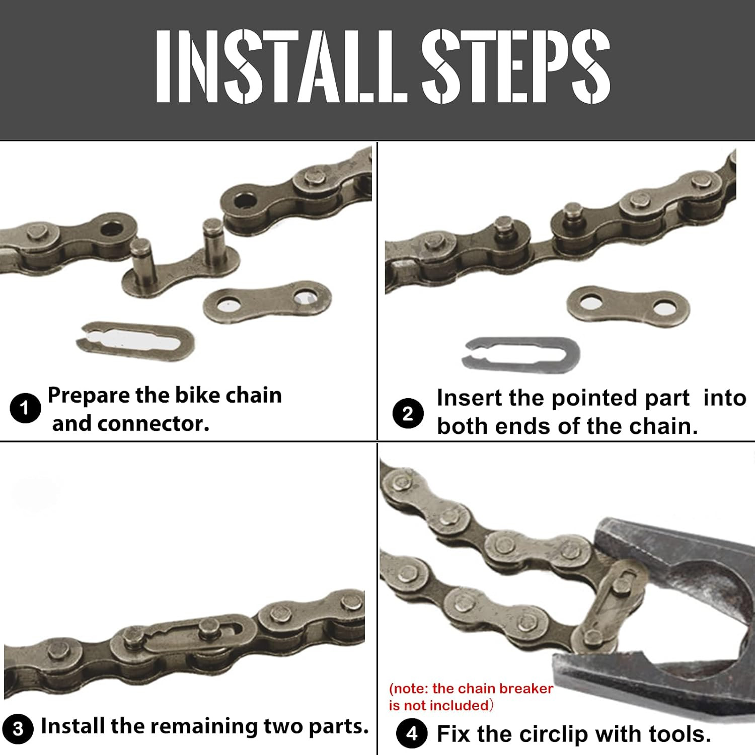 Bike Chain,Single-Speed /6/7/8/9 Speed Bicycle Chain