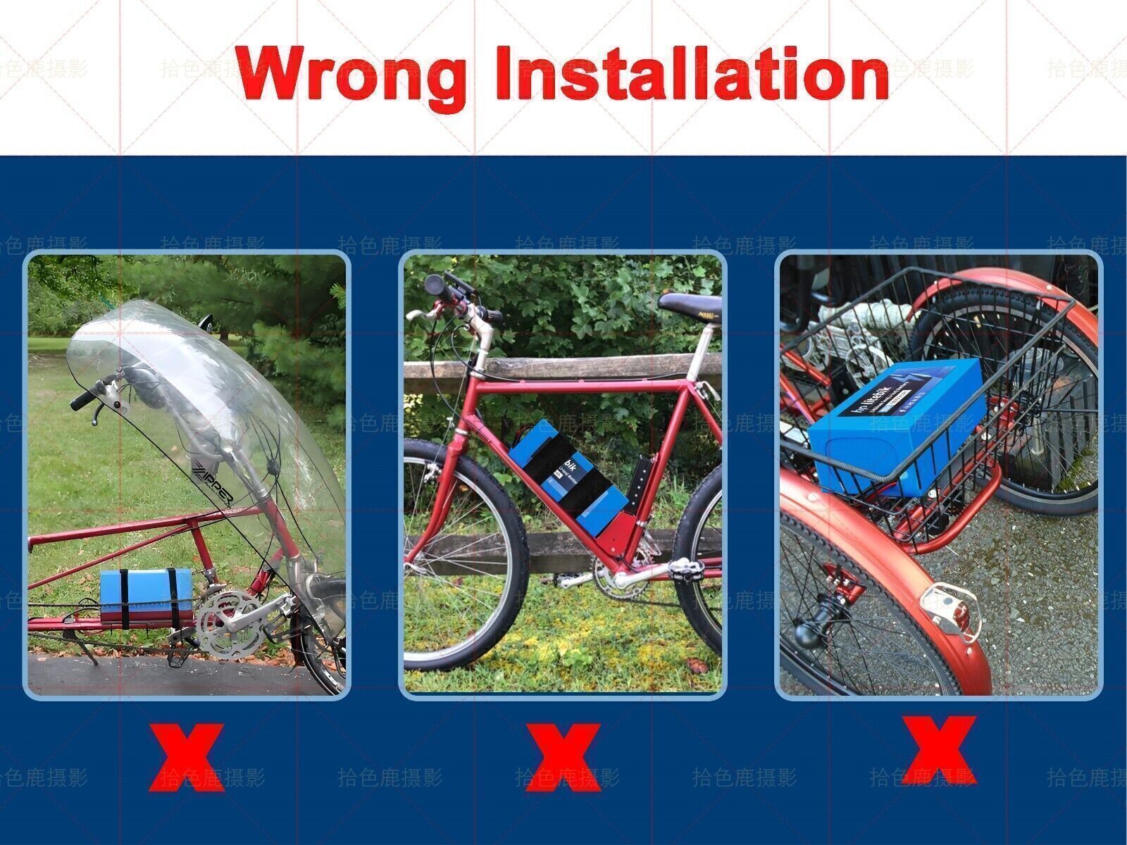 36V 14Ah Lithium Battery For 36V 200W 500W 1000W ebike Electric Bicycle Bike NEW