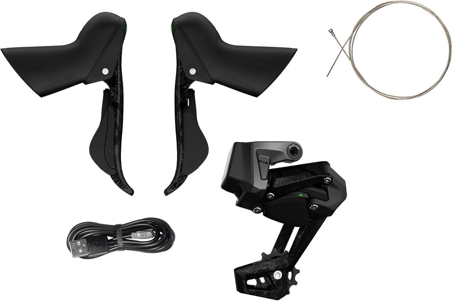 Wheeltop EDS TX Electronic Wireless Groupset | Rim Brake | Hydraulic Disc Brake