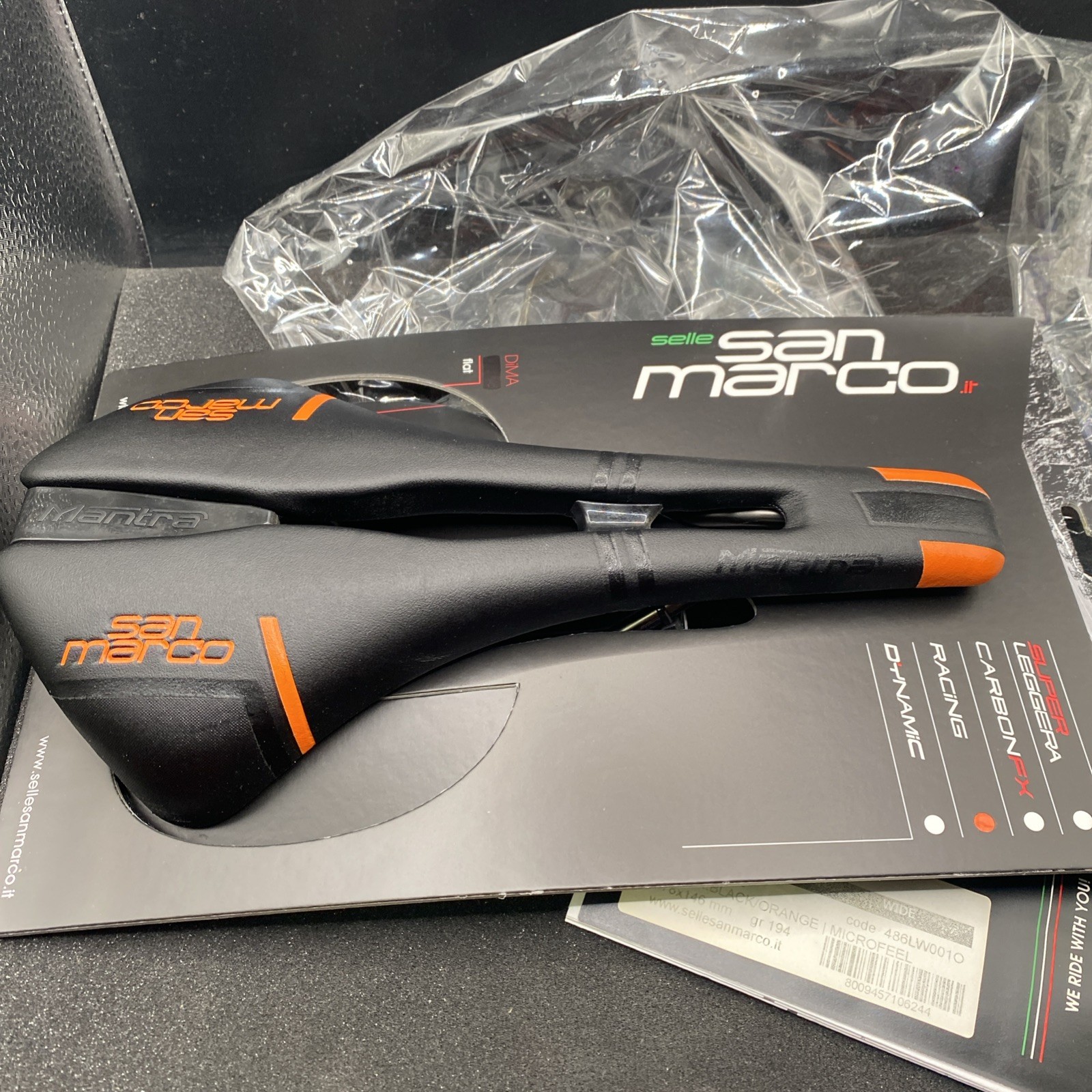 Selle Italia Mantra Racing Cycling Saddle Seat 278x146mm (s32)
