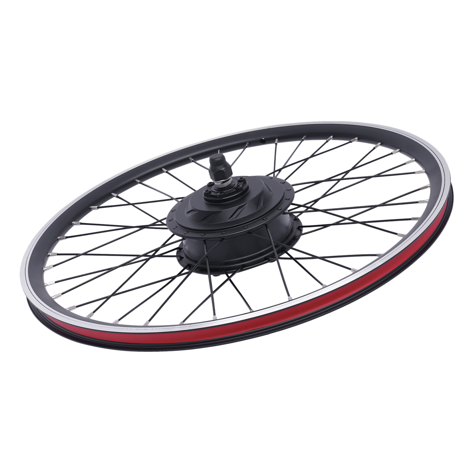 24″ 500W 36V E-Bike Front Wheel Electric Bicycle Hub Motor Conversion Kit LCD