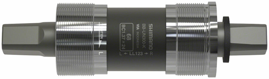 Shimano BB-UN300-K Bottom Bracket English 68×117.5mm Square JIS For Chain Case