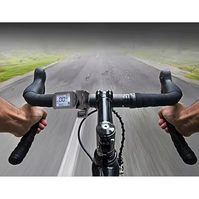 24V/36V/48V S886 Ebike LCD Display Panel Thumb Throttle For Electric Bicycle SDE