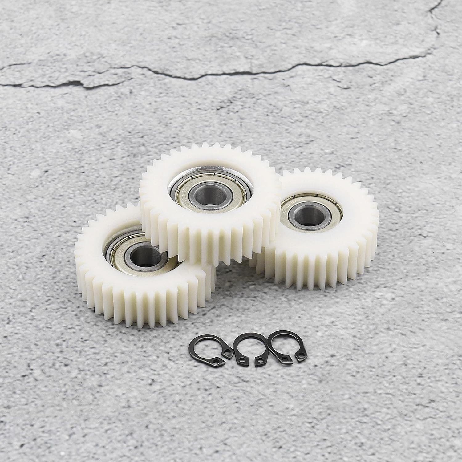 3PCS 36 Teeth E-Bike Wheel Hub Motor Planetary Gears with Bearing Compatible …