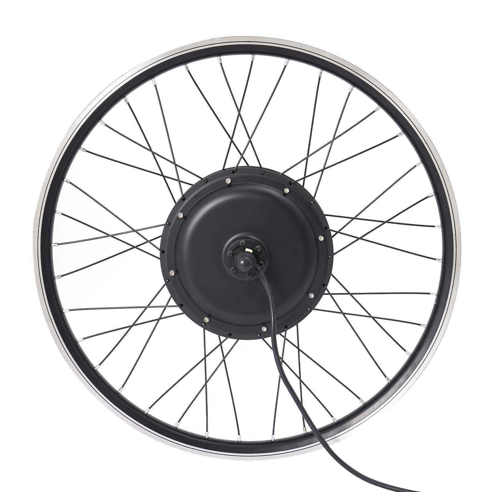 48V 2000W E-Bike Conversion Kit Rear Wheel 27.5 Inch LCD Display 330LBS 43.5MPH