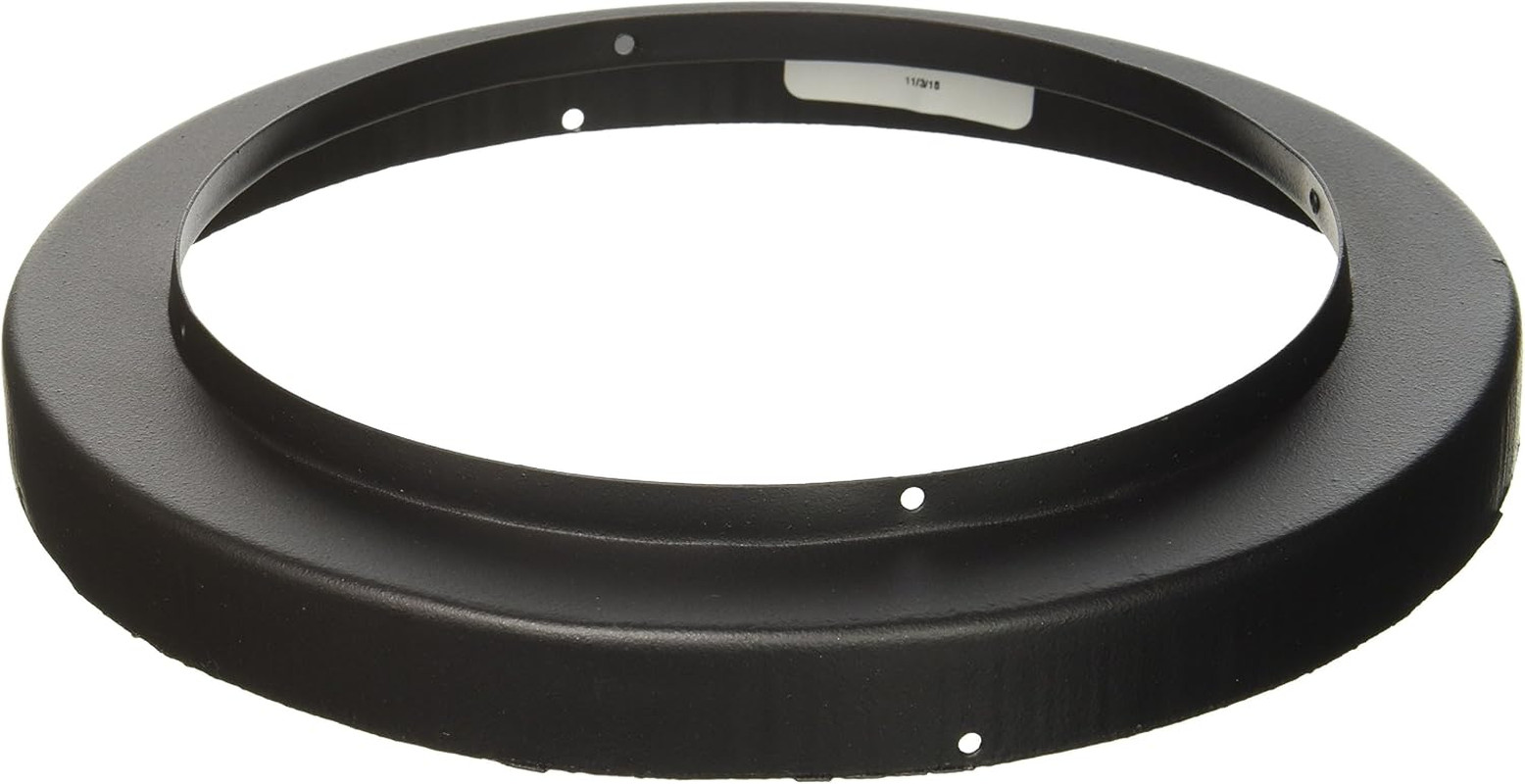 Metalbestos Matte Black 6T-FC Finishing Collars