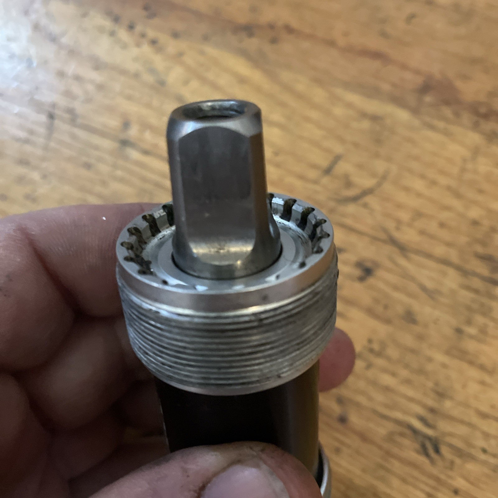World Class Titanium Bottom Bracket 109mm BSA english thread