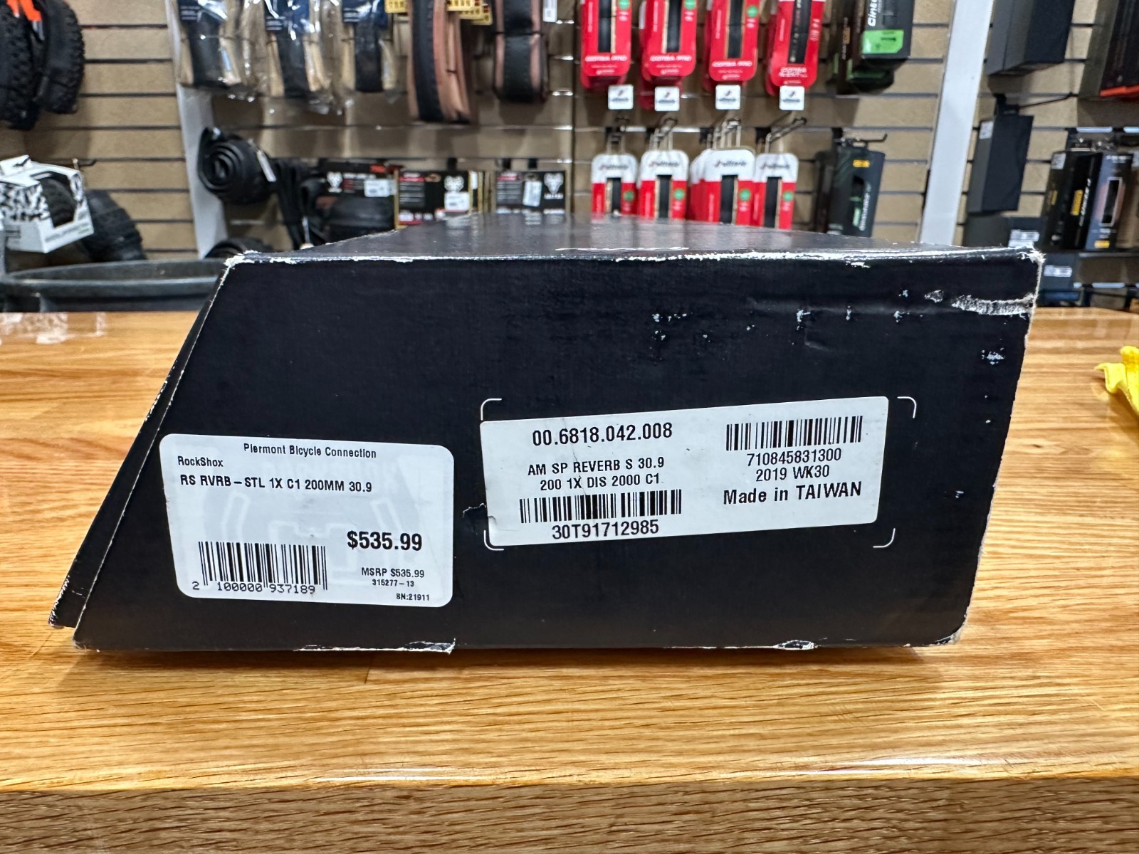 RockShox Reverb Stealth dropper seatpost 200mm travel 30.9 retail $400 #185c
