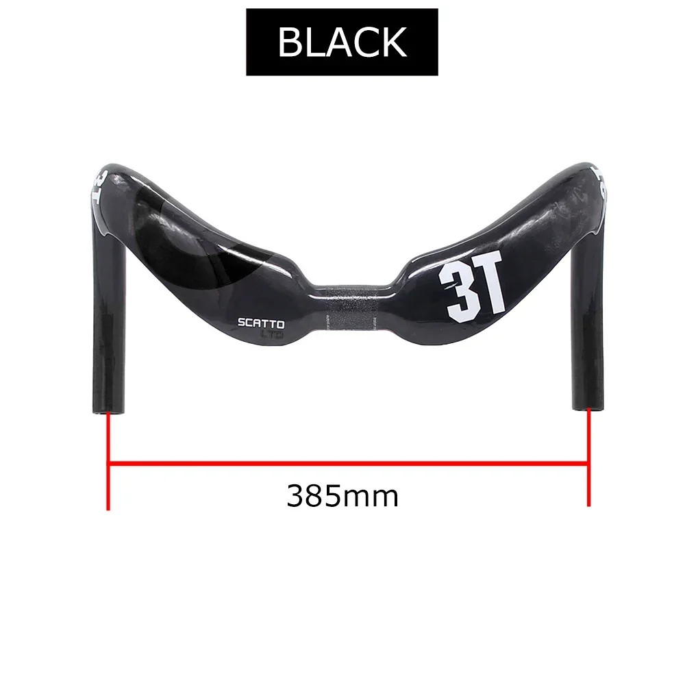 SCATTO LTD Road Bike Track Bar Carbon Cycling Handlebar 31.8mm Width