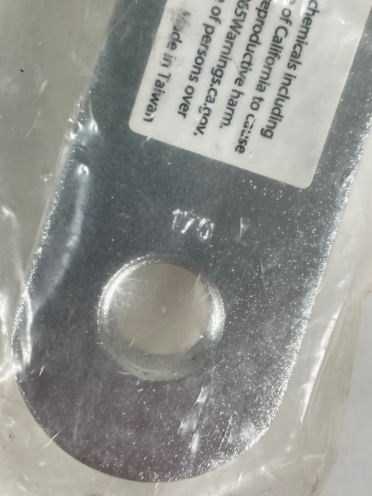 Silver 165mm/170mm Left Crank Arm, For Hybrid/Mountain, Square Taper ANDEL TMS1