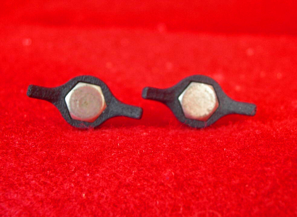 Simplex Shift Lever Wingnut Bolts (2 bolts) (Wingnuts Not Included) Used
