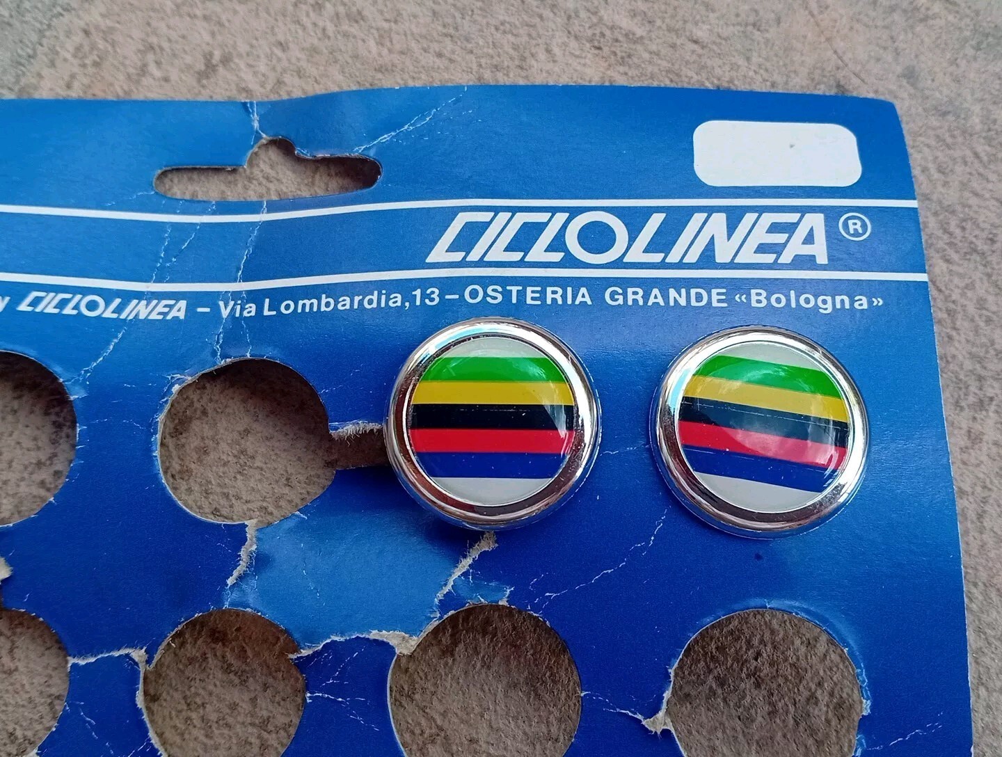 Ciclolinea World Champion Handlebar Plugs Nos New Old Stock L’Eroica