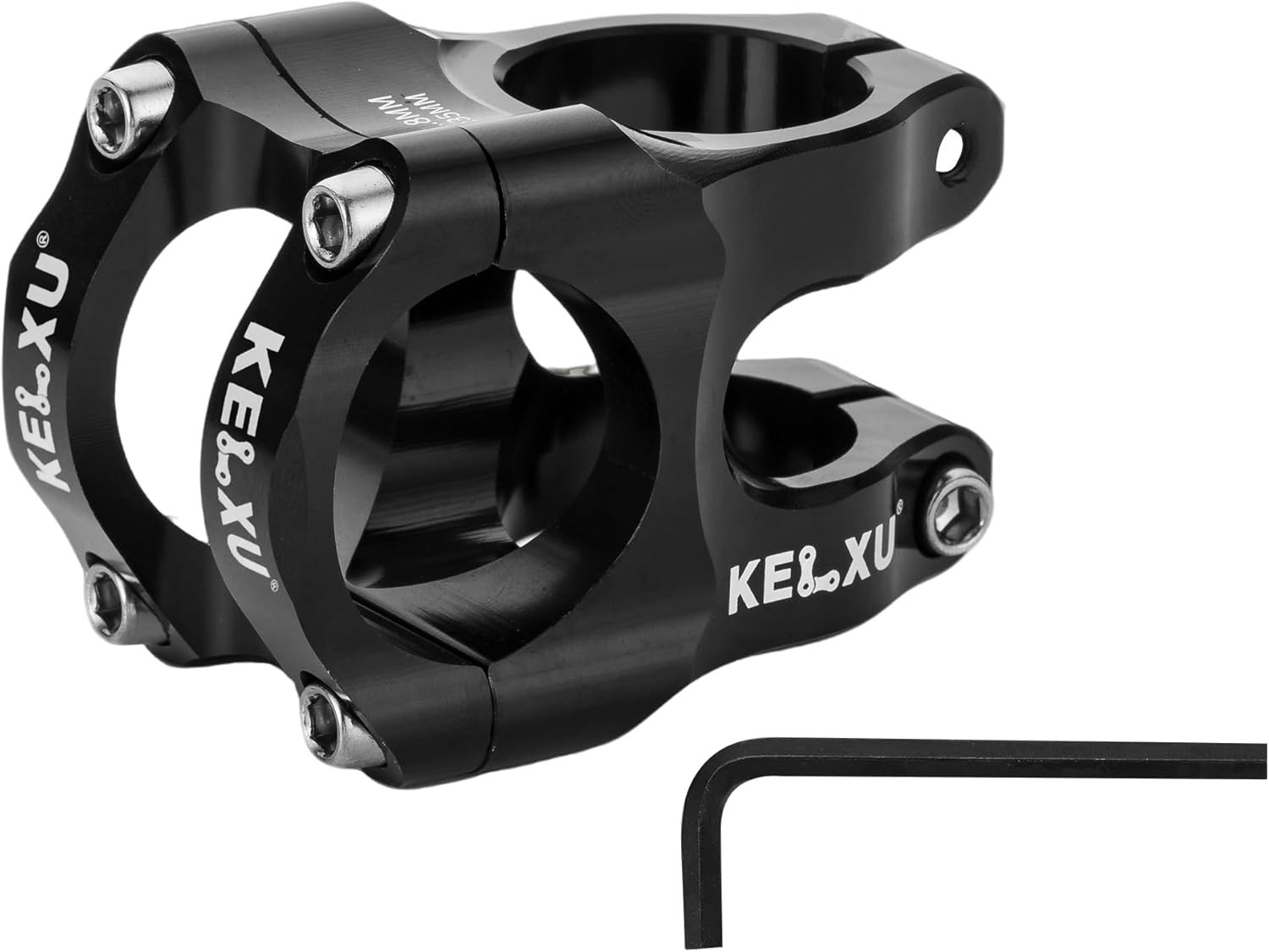 Bike Stem 31.8 Lightweight CNC Aluminum Alloy Short MTB Stem 35Mm Handlebar Stem