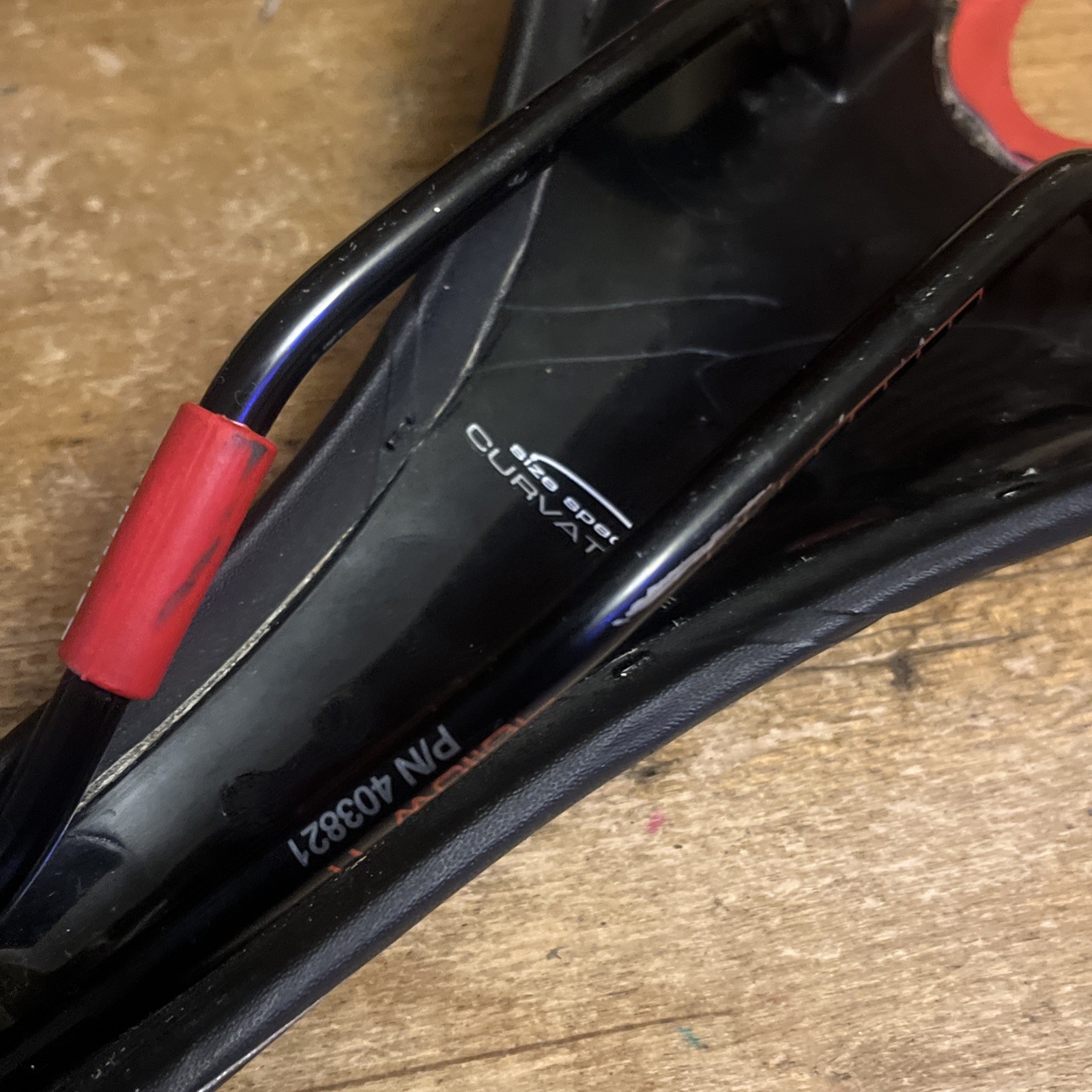 Vintage Bontrager RXL Inform Saddle 270 mm Length 140 Width Ti Rails Tempt Tech