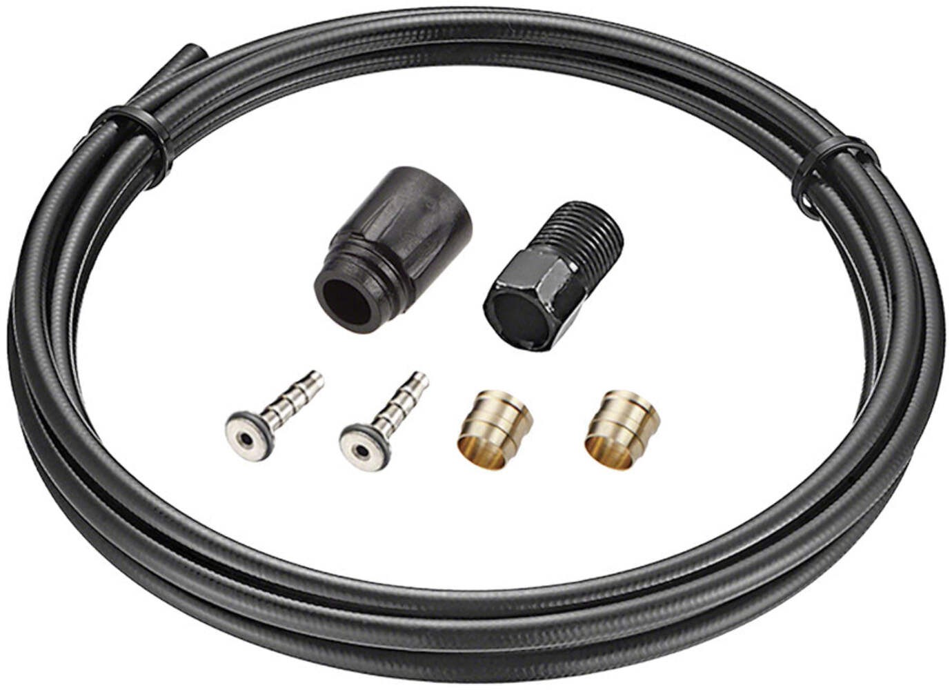 Tektro #50 Hydraulic Brake Hose Kit – With Connecting Bolt Unit 5.5mm x 2500mm F