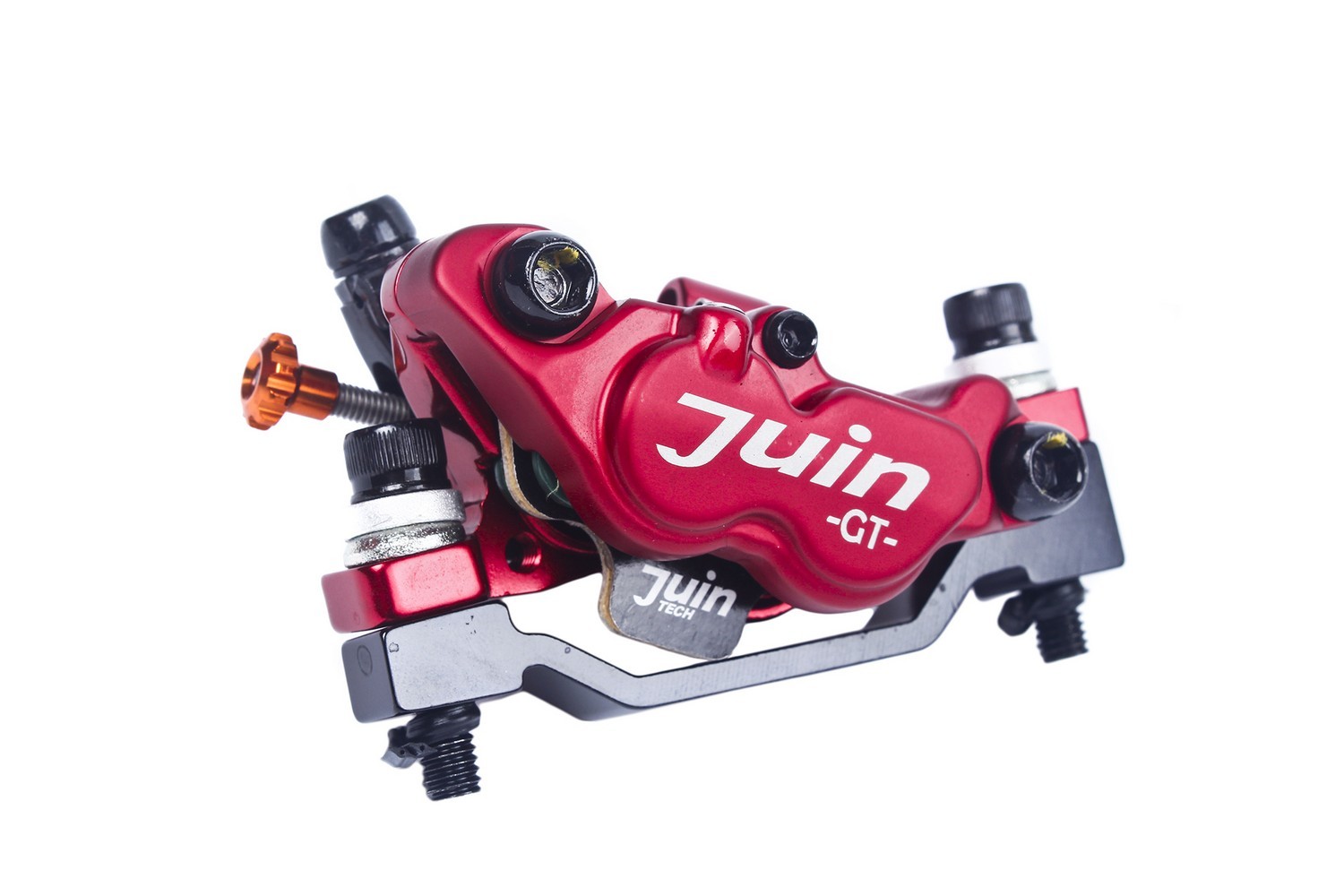 Juin Tech GT-P Mountain eBike Cycle Bike 4-Piston Disc Brake Caliper Set Blue