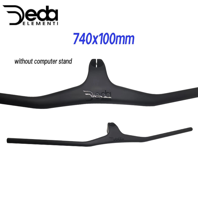 Mountain Bike Handlebars -17 Degree Carbon Integrated Riser Bar For 60-120mm