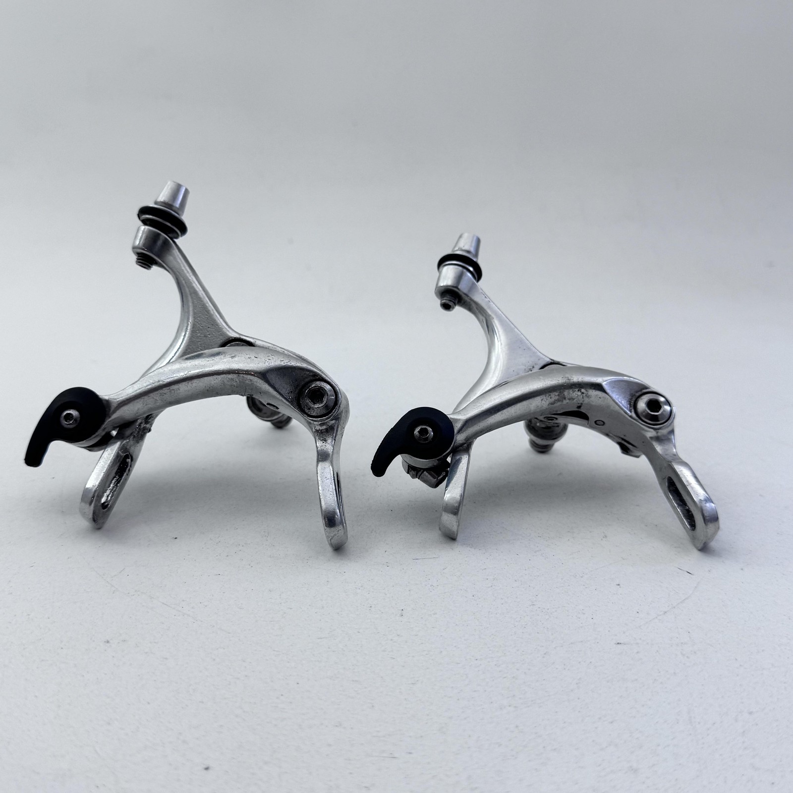 Vintage RC462 Road Bike Dual Pivot Brake Calipers Front Rear Silver Alloy A49