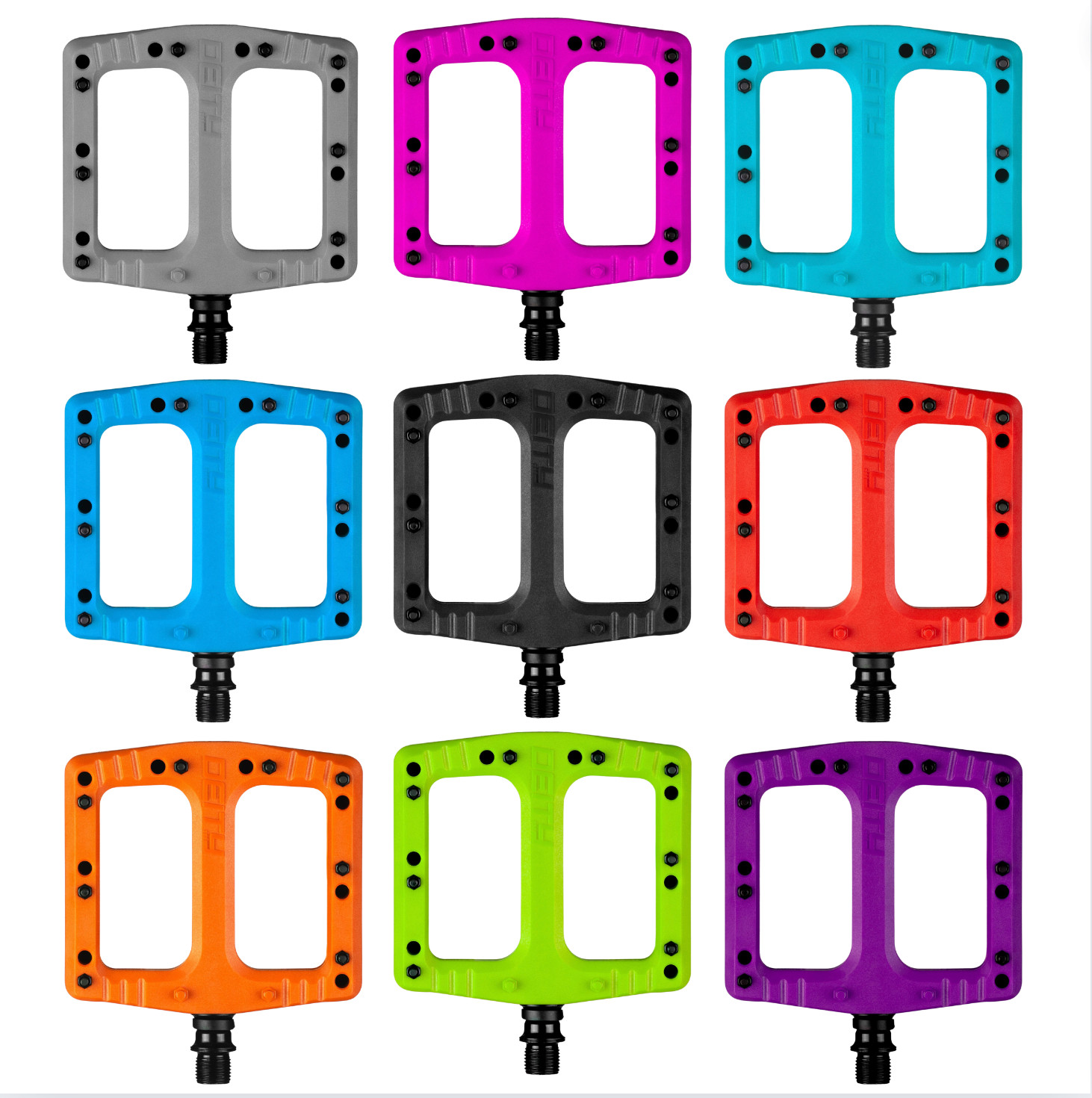 Deity Deftrap MTB Flat Pedals – All Colours!