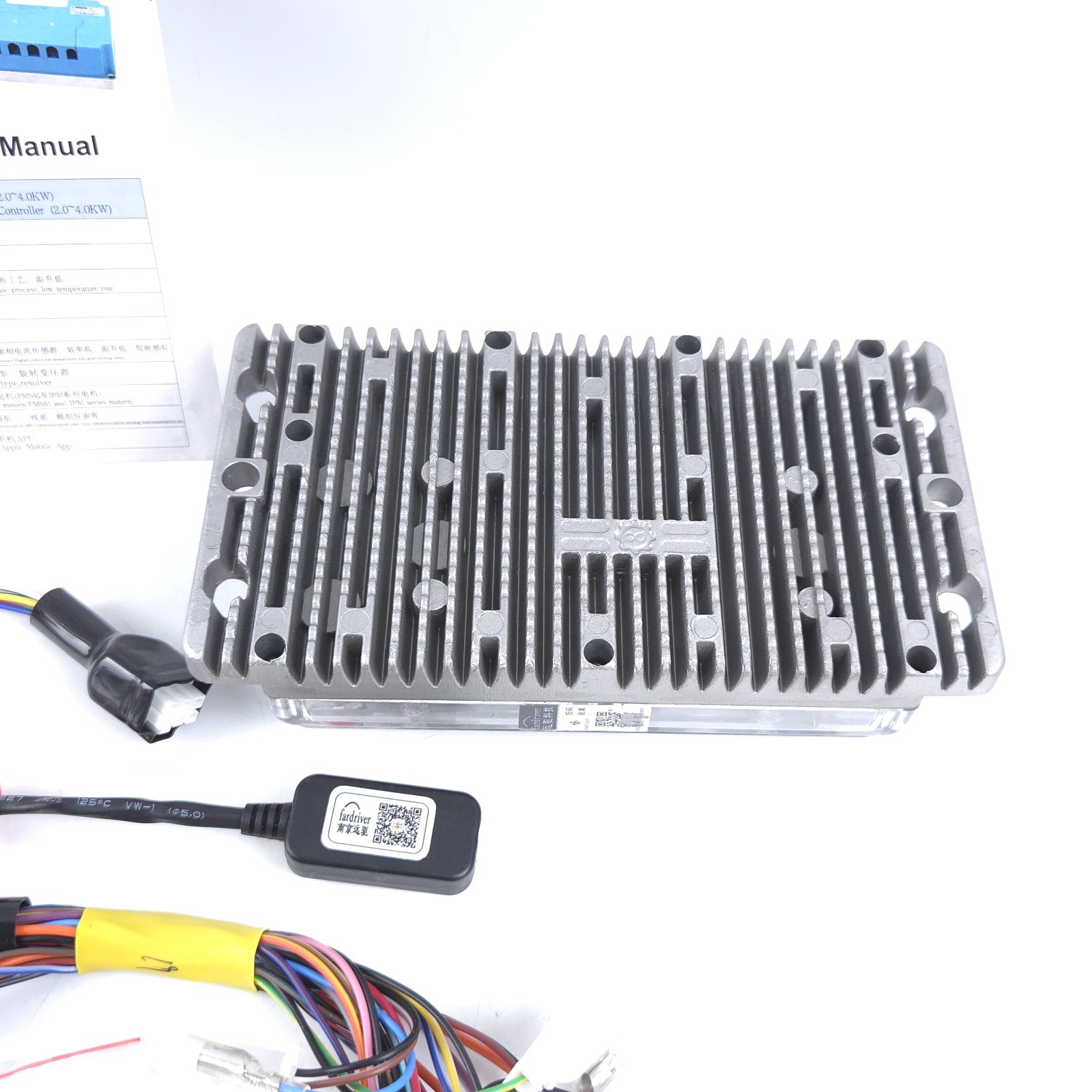 Fardriver ND72280/X80 BLDC Controller, 72V 280A Programmable High Power Brushles