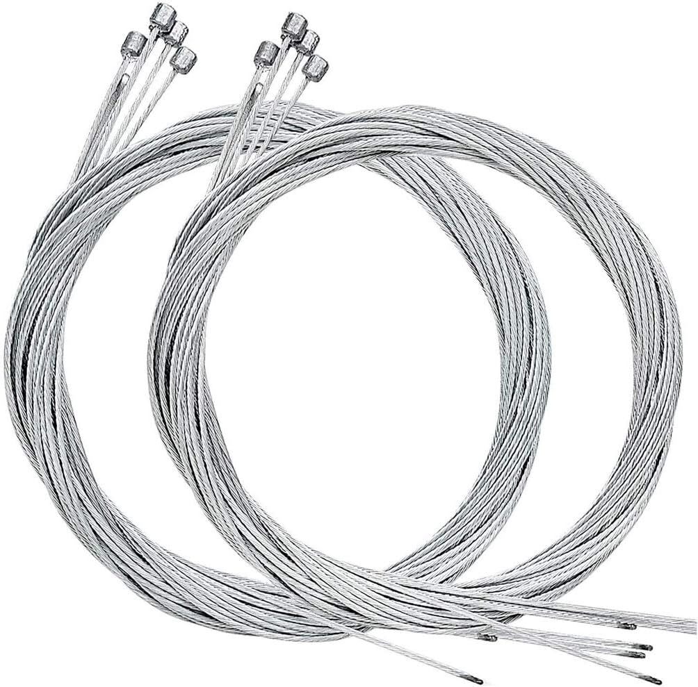 5/10Pcs Bicycle Bike Brake Shift Cables Stainless Steel Front Rear Inner Wire 2M
