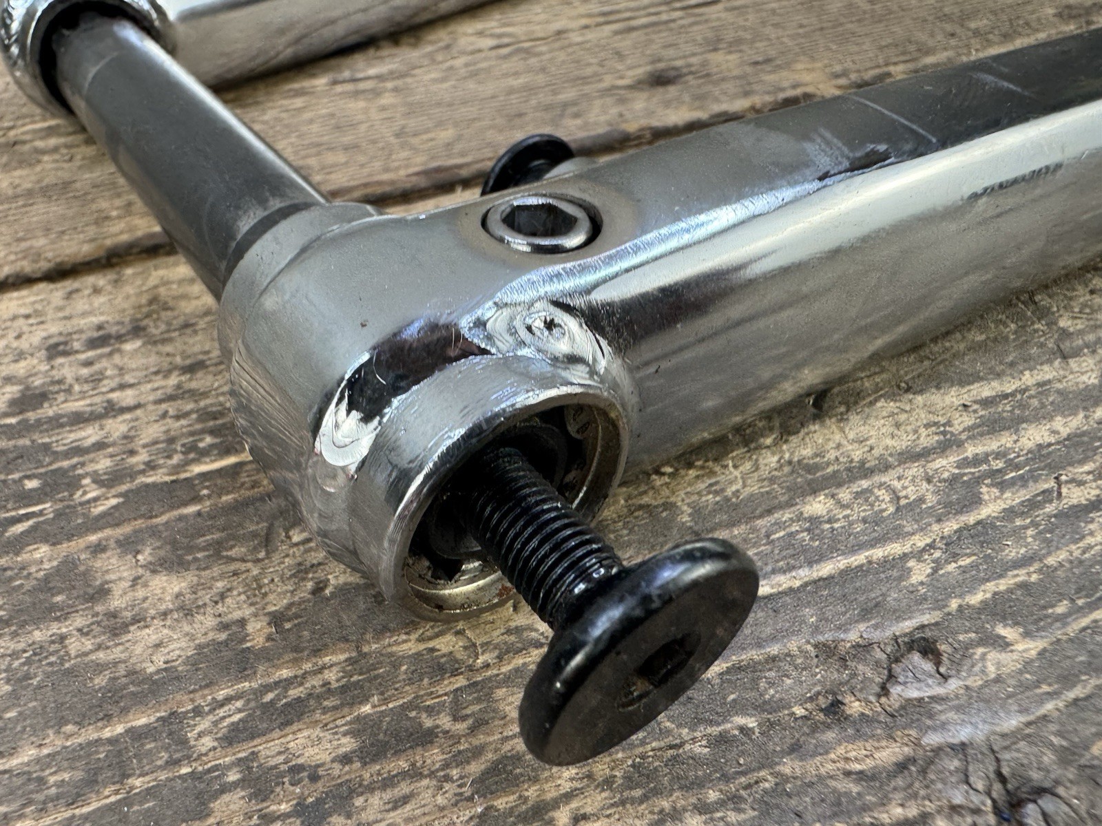 Samox 180 Bmx 3 Piece Crank 19mm Spindle Mid School
