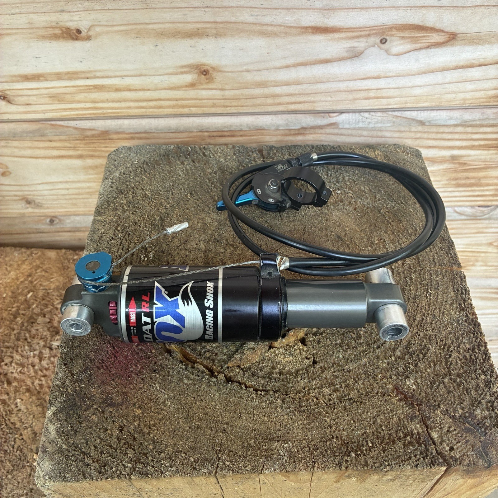 Fox Float RL Rear Shock 6.5” With Remote Lock Out lever Cable And Mounting Band