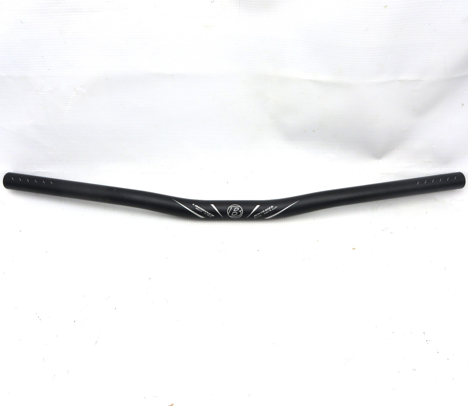 BONTRAGER LOWRISER HANDLEBAR Mountain Aluminum 590mm 25.4mm 375g Black 9° Bend