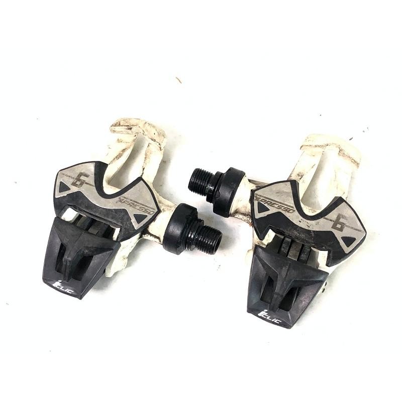 TIME XPRESSO 6 SPD-SL Pedals Carbon Used with Scratches and Dirt