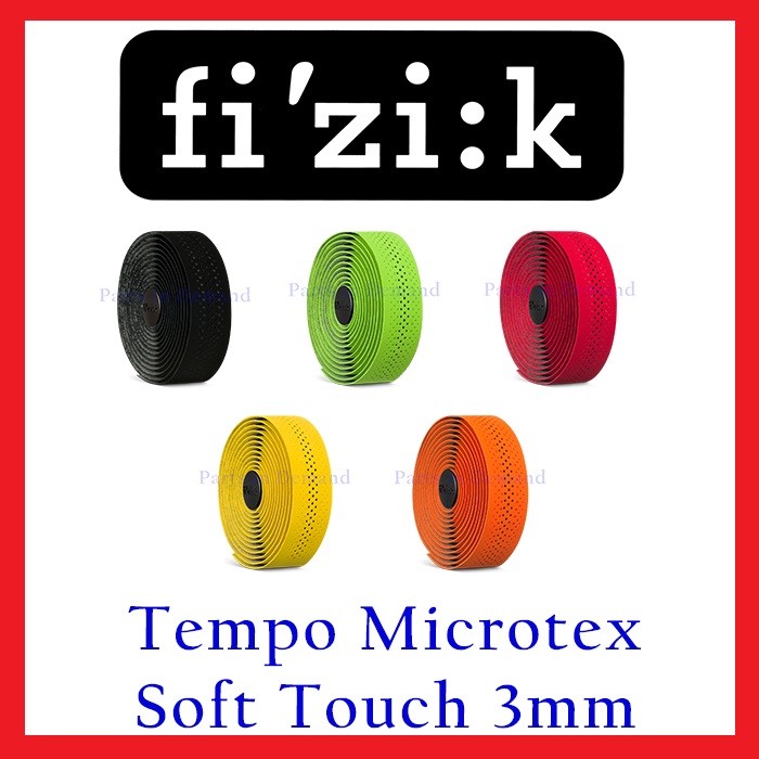 Fizik Tempo Microtex Bondcush Soft Touch 3mm Performance Bike Handlebar Bar Tape