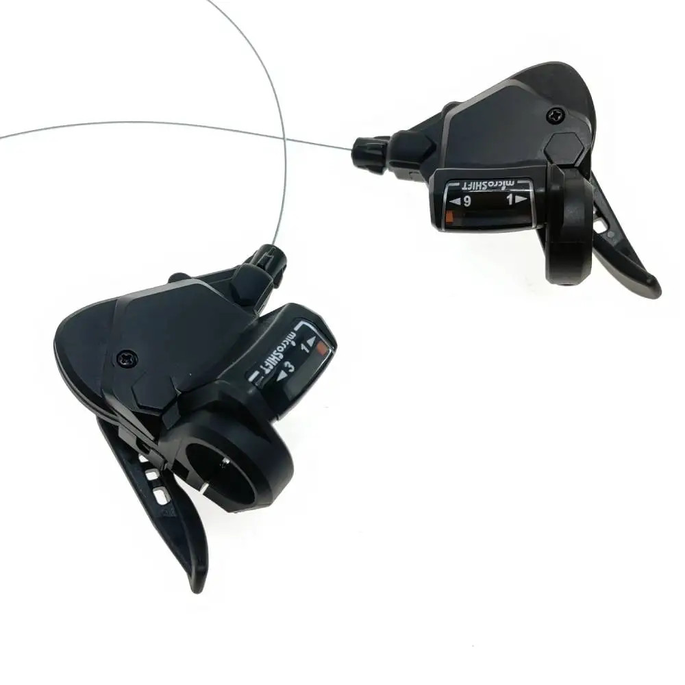 Microshift TS38 Bike Shifter Lever 3×7/8/9 Speed MTB Derailleur Set