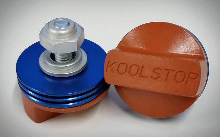 Kool Stop International Pads Blue/Salmon NIP
