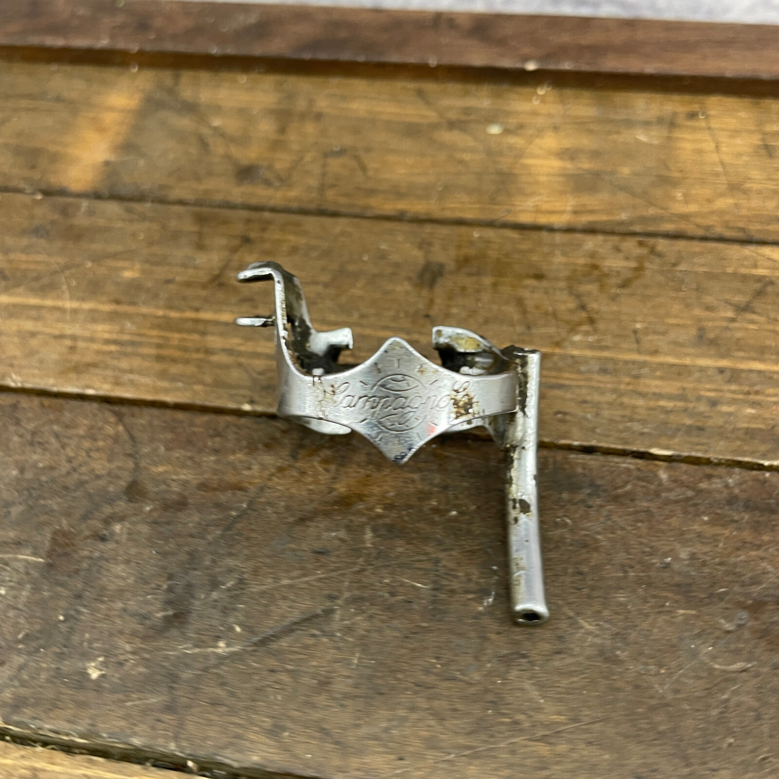 Vintage Campagnolo Cable Guide Clamp Bolt Nut Down Tube BREV 28.6 Short 70s B1