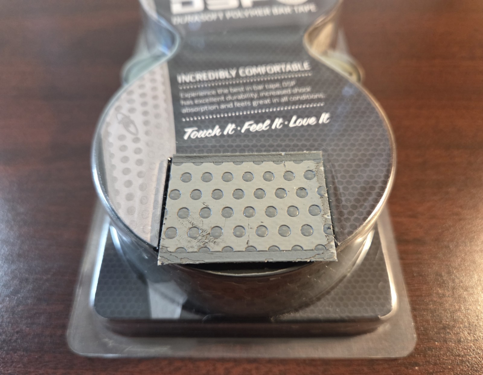 Lizard Skins • DSP DuraSoft Polymer Handlebar Tape • Thickness 1.8mm/Gray • New