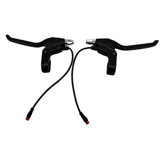 108PDD Ebike Brake Lever Set 2 Pin Male Brake Levers, Left and Right Power Off