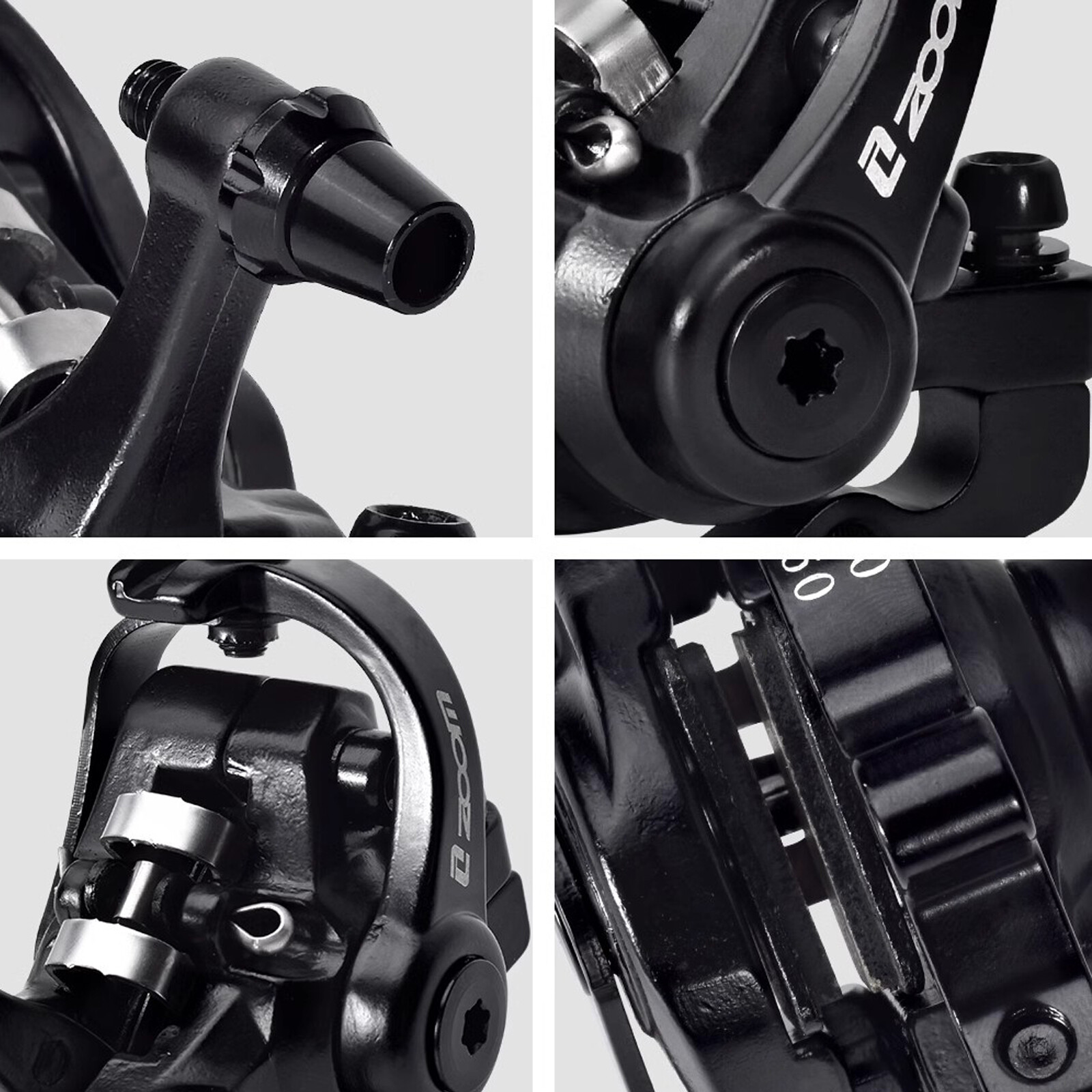 ZOOM DB-680 Double Piston Mechanical Disc Brake Caliper MTB BMX Bike Front/Rear