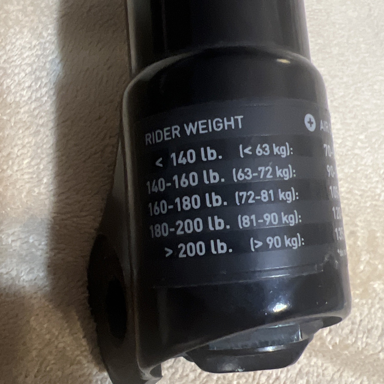 Rockshox RS-1 Carbon Air Fork Specialized 120 MM Travel- RS 1/ 29” model